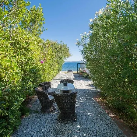 Romantic Seafront Studio - Dream Garden Platanidia